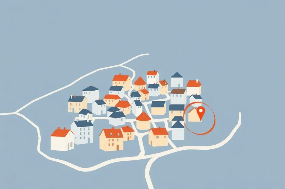Carte du secteur d'intervention autour de Saint-Lô (50000)